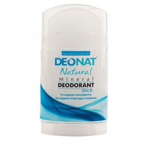  Фото - Дезодорант кристалл натуральный Деонат (Mineral Deodorant stick Natural Deonat), 100 г.