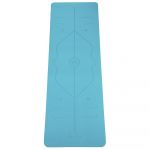 Коврик для йоги Devi Yoga Fruits Можжевельник, 183x61x0,5 см, коричнево-голубой