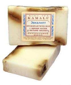  Фото - Натуральное мыло Камалу - «Эвкалипт»