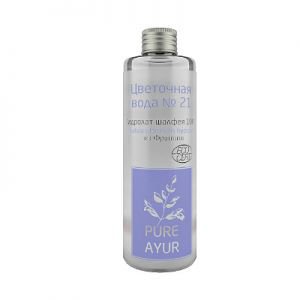  Фото - Цветочная вода №21 Французский шалфей 100% Пьюр Аюр (Salvia Offisinalis Hydrosol Pure Ayur), 100 мл.