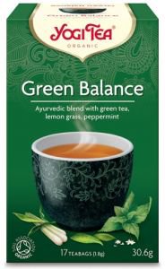  Фото - Yogi Tea «Green Balance» (Зеленый чай с комбучей)
