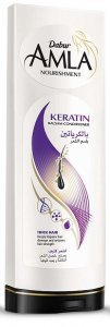  Фото - Бальзам-кондиционер Dabur Amla Nourishment Keratin Balsam Conditioner (для сухих и ослабленных волос), 200 мл.