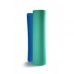 Коврик для йоги Shakti Earth AKO-yoga 183x60x0,6 см., зеленый/голубой