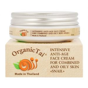  Фото - Крем интенсивный антивозрастной для комбинированной и жирной кожи лица c экстрактом улитки Органик Тай (Intensive Anti-age Face Cream Snail Organic Tai), 50 мл.