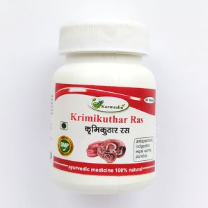  Фото - Кримикутхар рас Кармешу (Krimikuthar ras Karmeshu), 60 таб. по 250 мг.