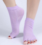 Носочки с открытыми пальцами (для йоги, пилатеса и фитнеса) Yogatops (Йогатопс)