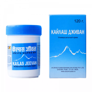  Фото - Аюрведический крем-бальзам Кайлаш Дживан (Multipurpose Ayurvedic Cream Kailas Jeevan), 120 г.