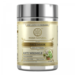 Травяная маска для лица против морщин Кхади Натурал (Herbal Anti Wrinkle Face Mask Khadi Natural), 50 г.
