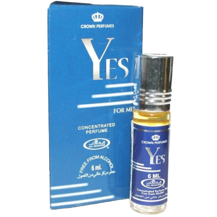 Духи масляные арабские «Да» Аль Рехаб (Yes Al Rehab), ролик 6 мл.  