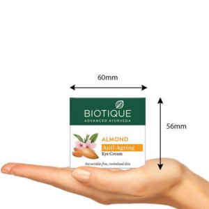 Крем для кожи вокруг глаз Био Миндаль Биотик (Bio Almond Soothing & Nourishing Eye Cream Biotique), 15 г.