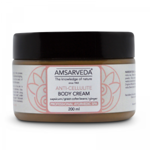Крем для тела антицеллюлитный Амсарведа (Anti-Cellulite Body Cream Amsarveda), 200 мл.