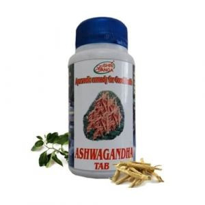 Ашвагандха Шри Ганга (Ashwagandha Tab Shri Ganga), 120 таб.