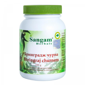 Бринградж Чурна Сангам Хербалс (Bhringraj Churnam Sangam Herbals), 100 г.