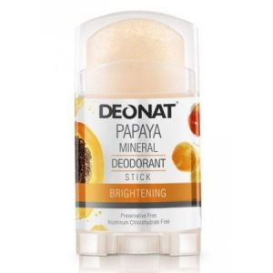 Дезодорант кристалл с экстрактом папайи Деонат (Mineral Deodorant stick Papaya Deonat), 100 г.