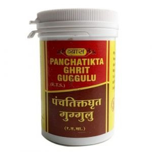 Панчатикта Грит Гуггул Вьяс (Panchatikta Ghrit Guggulu Vyas), 100 таб.