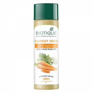 Антивозрастное масло для тела после душа с морковью (Bio Carrot Seed Anti-Aging After-Bath Body Oil), 120 мл.