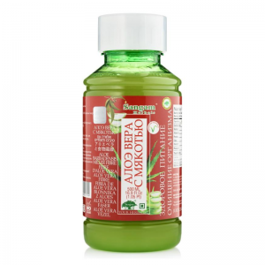 Сок Алоэ вера с мякотью Сангам Хербалс (Aloe Vera with Fibre Sangam Herbals), 500 мл.