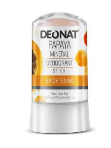 Дезодорант кристалл с экстрактом папайи Деонат (Mineral Deodorant stick Papaya Deonat), 60 г.