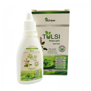 Капли тулси ОлАюр (Tulsi Drops ALLAyur), 30 мл.