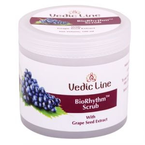 Скраб Био Ритм с экстрактом виноградных косточек Ведик Лайн (Bio Rhythm Vedic Line), 100 мл.