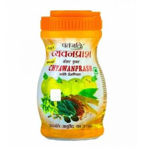 Чаванпраш с шафраном Патанджали (Chyawanprash with Saffron Patanjali), 1000 г.