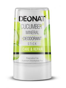 Дезодорант кристалл с экстрактом огурца Деонат (Mineral Deodorant stick Cucumber Deonat), 40 г.