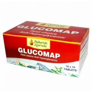 Глюкомап Махариши Аюрведа (Glucomap Maharishi Ayurveda), 100 таб.