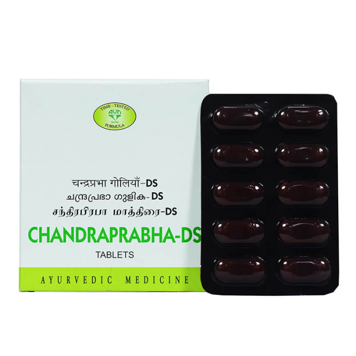 Чандрапрабха-ДС АВН Аюрведа (Chandraprabha-DS AVN Ayurveda), 100 таб.
