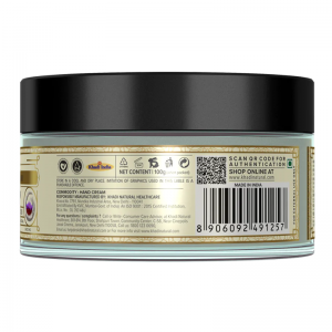 Травяной крем для рук «Молоко и Шафран» Кхади Натурал (Herbal Hand Cream Milk & Saffron Khadi Natural), 50 г.