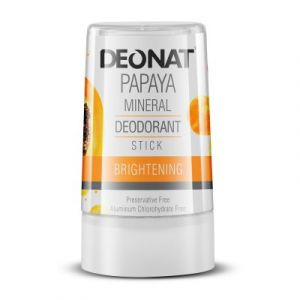 Дезодорант кристалл с экстрактом папайи Деонат (Mineral Deodorant stick Papaya Deonat), 40 г.