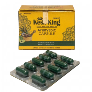Аюрведические капсулы Кеш Кинг (Ayurvedic capsule Kesh King), 30 кап.
