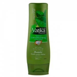 Кондиционер для сухих и поврежденных волос «Индийская Хна» Дабур Ватика (Conditioner Indian Henna Dabur Vatika), 200 мл.