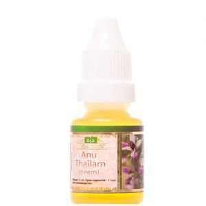 Масло Ану Тайлам с нимом Индиберд (Anu Thailam Neem Oil Indibird), 10 мл.