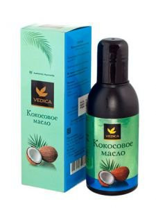 Кокосовое масло Ведика (Coconut Oil Vedica), 100 мл.