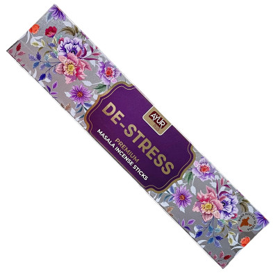 Благовония натуральные Аюр Плюс &quot;Снять стресс&quot; (Ayur Plus De-Stress), 18 г.