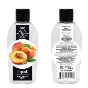 Масло массажное Персик (Крымская роза), 150 мл.