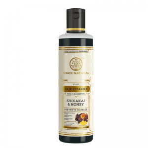 Шампунь для волос «Шикакай и Мёд» Кхади Натурал (Hair Cleanser Shikakai & Honey SLS Free Khadi Natural), 210 мл.
