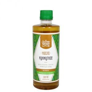 Кунжутное масло первого холодного отжима Золото Индии (Extra Virgin Sesame Oil), 500 мл.