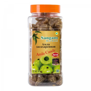 Амла засахаренная Сангам Хербалс (Amla Candy Sangam Herbals), 250 г.
