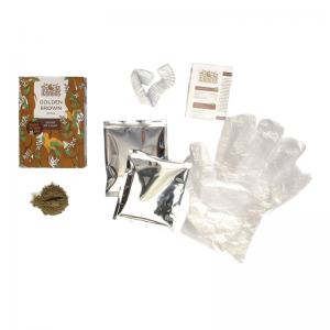 Хна золотисто-коричневая Индиберд (Henna Golden Brown Indibird), 100 г.