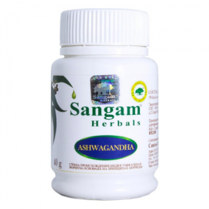 Ашвагандха порошок Сангам Хербалс (Ashwagandha Sangam Herbals), 40 г.