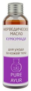 Аюрведическое масло Кумкумади для ухода за кожей тела Пьюр Аюр (Pure Ayur), 100 мл. 