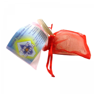 Кристалл супер-мини «Travel» в мешочке из органзы Tawas Crystal, 50 г.