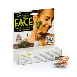 Скраб Фрэш фейс для нормальной и жирной кожи БиоБьюти (Scrub fresh face for normal and oily skin ВioBeauty), 18г. 