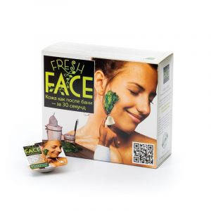 Скраб Фрэш фейс для нормальной и жирной кожи БиоБьюти (Scrub fresh face for normal and oily skin ВioBeauty), 72г.  