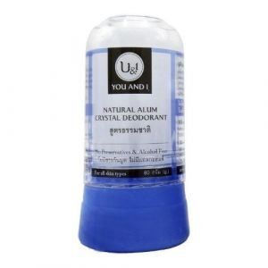 Дезодорант кристаллический натуральный Ю энд Ай (Body deodorant natural U&I), 80 г.