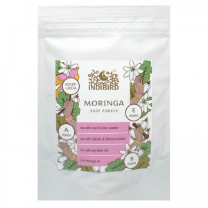 Моринга порошок для тела Индиберд (Moringa body powder Indibird), 50 г.