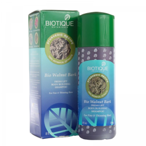 Шампунь с корой дерева грецкого ореха для тонких и редких волос (Bio Walnut Bark Fresh Lift Body Building Shampoo For Fine & Thinning Hair), 210 мл.