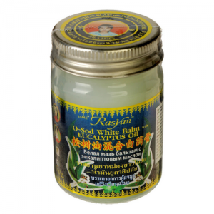 Бальзам тайский белый с эвкалиптовым маслом Исме Расйян (O-Sod White Balm with Eucalyptus oil Isme Rasyan), 50 г.