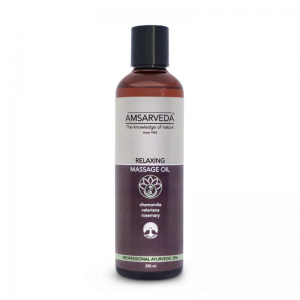 Масло массажное расслабляющее Амсарведа (Relaxing Massage Oil Amsarveda), 250 мл.
